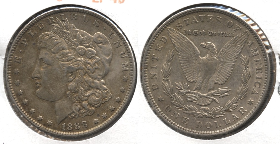 1888 Morgan Silver Dollar EF-40 #ab