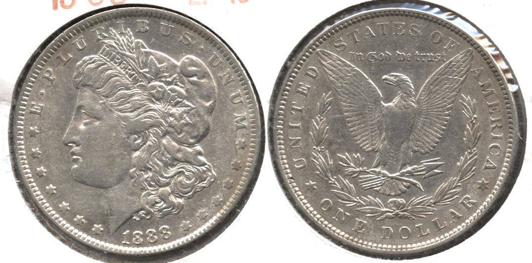1888 Morgan Silver Dollar EF-40 #t