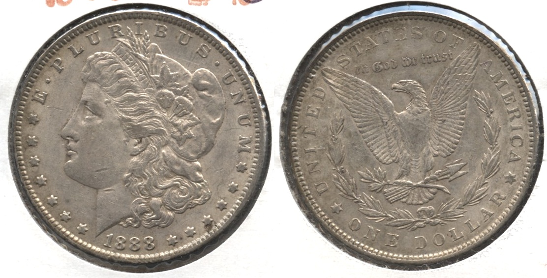 1888 Morgan Silver Dollar EF-40 #z