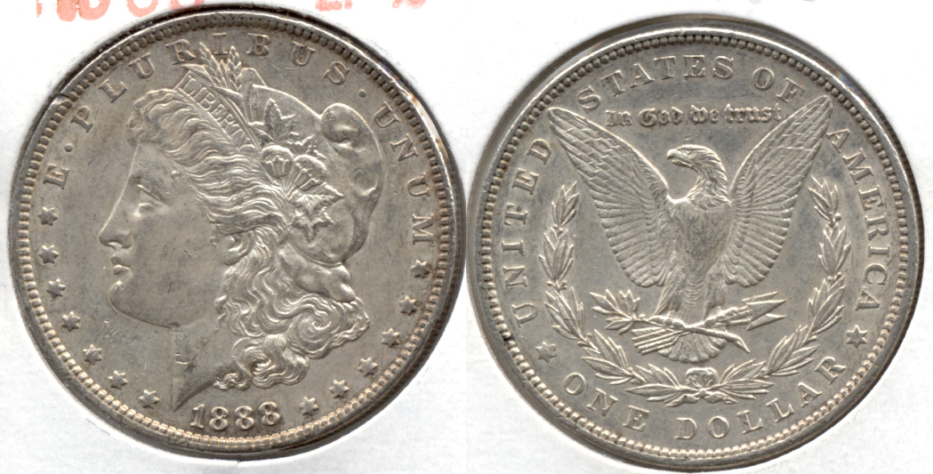 1888 Morgan Silver Dollar EF-45