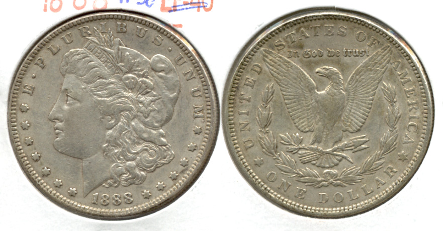 1888 Morgan Silver Dollar VF-30