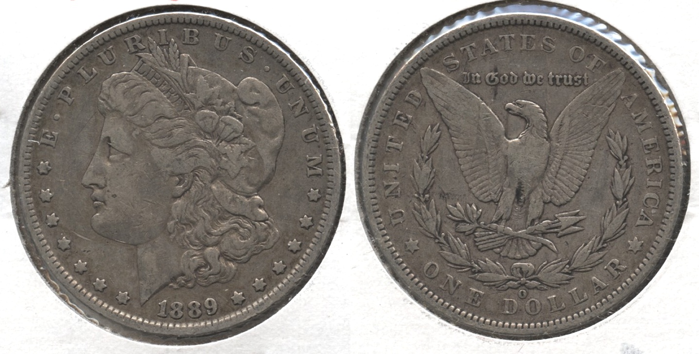 1889-O Morgan Silver Dollar Fine-15 #a