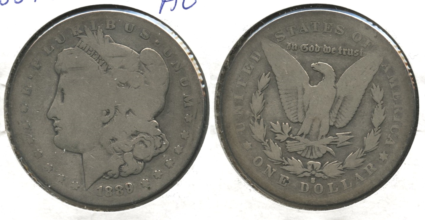 1889-S Morgan Silver Dollar AG-3