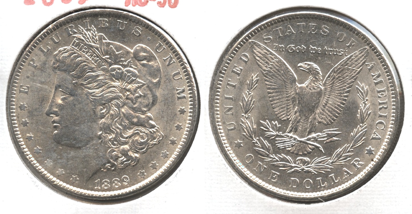 1889 Morgan Silver Dollar AU-50 #az