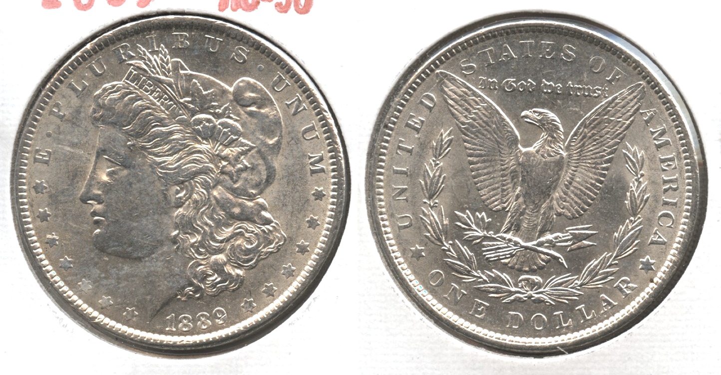 1889 Morgan Silver Dollar AU-50 #az