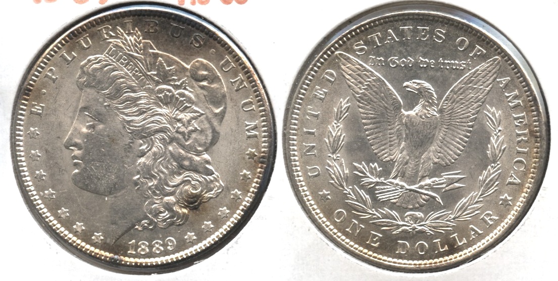 1889 Morgan Silver Dollar AU-55 #n