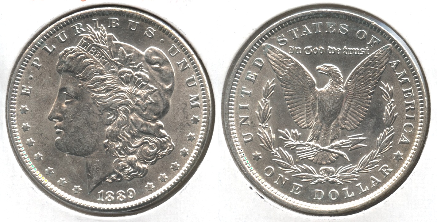1889 Morgan Silver Dollar AU-58