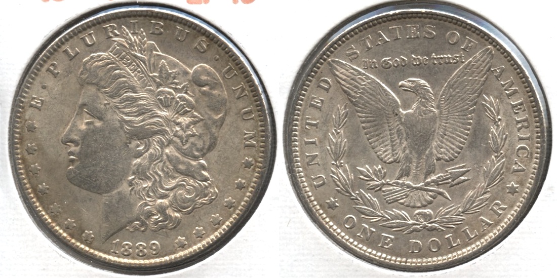 1889 Morgan Silver Dollar EF-40 #bb