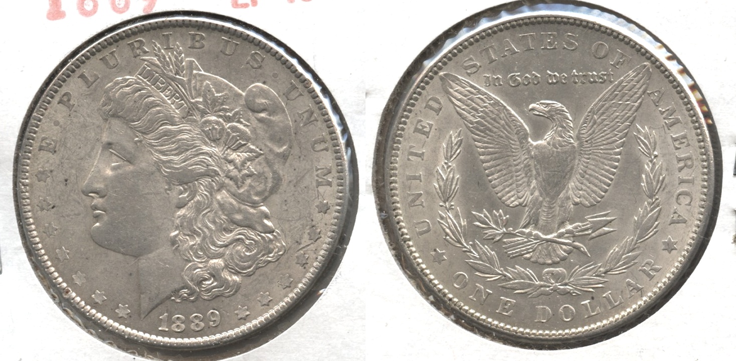 1889 Morgan Silver Dollar EF-40 #bs