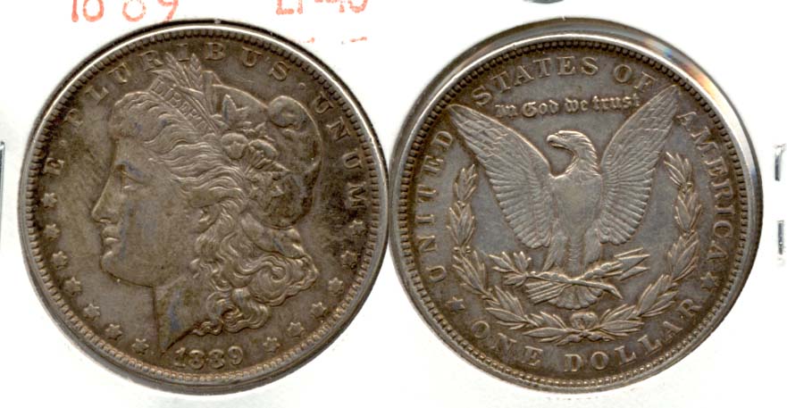 1889 Morgan Silver Dollar EF-40 k