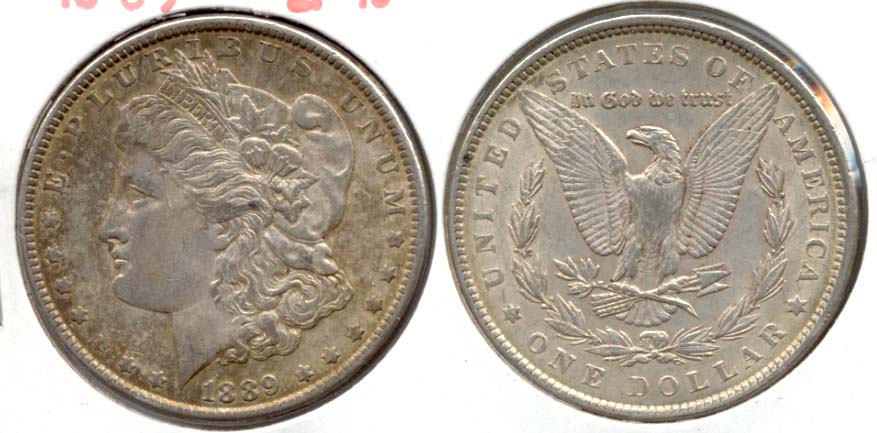 1889 Morgan Silver Dollar EF-40 m