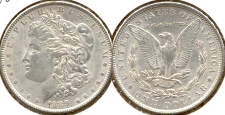 1889 Morgan Silver Dollar EF-45