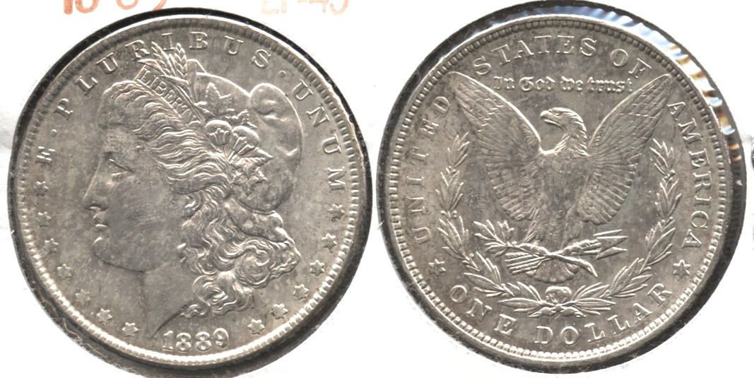1889 Morgan Silver Dollar EF-45 #ad