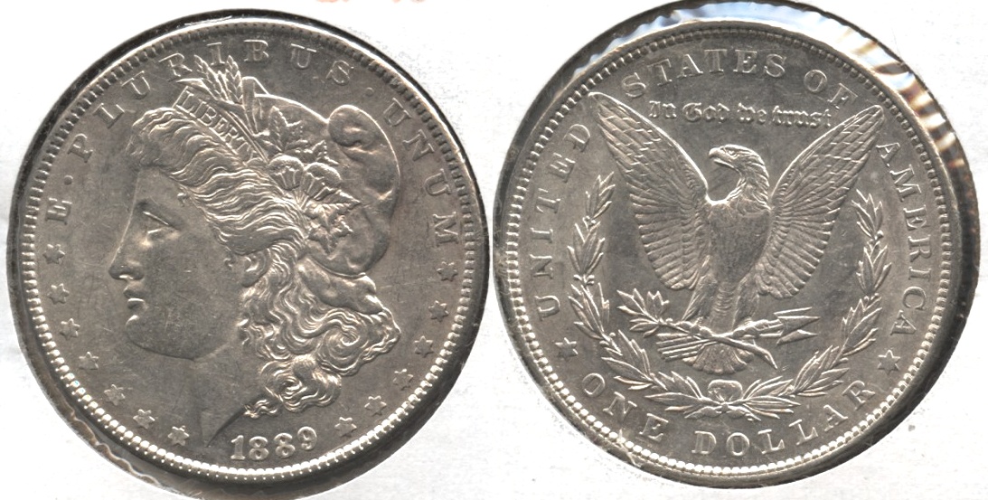 1889 Morgan Silver Dollar EF-45 #ai