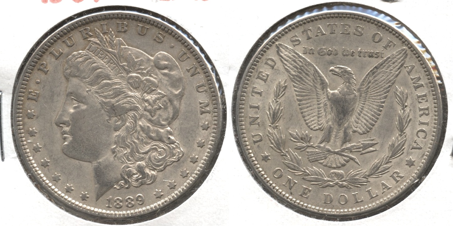 1889 Morgan Silver Dollar EF-45 #ap