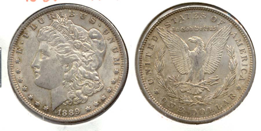 1889 Morgan Silver Dollar EF-45 e