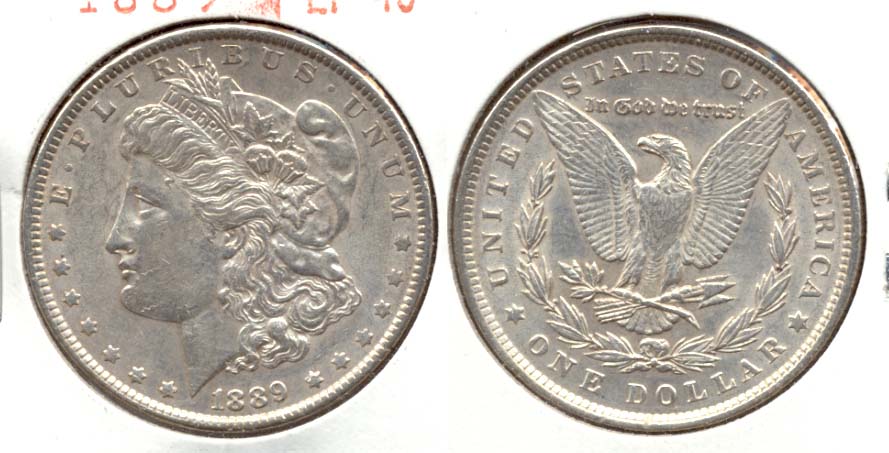 1889 Morgan Silver Dollar EF-45 h