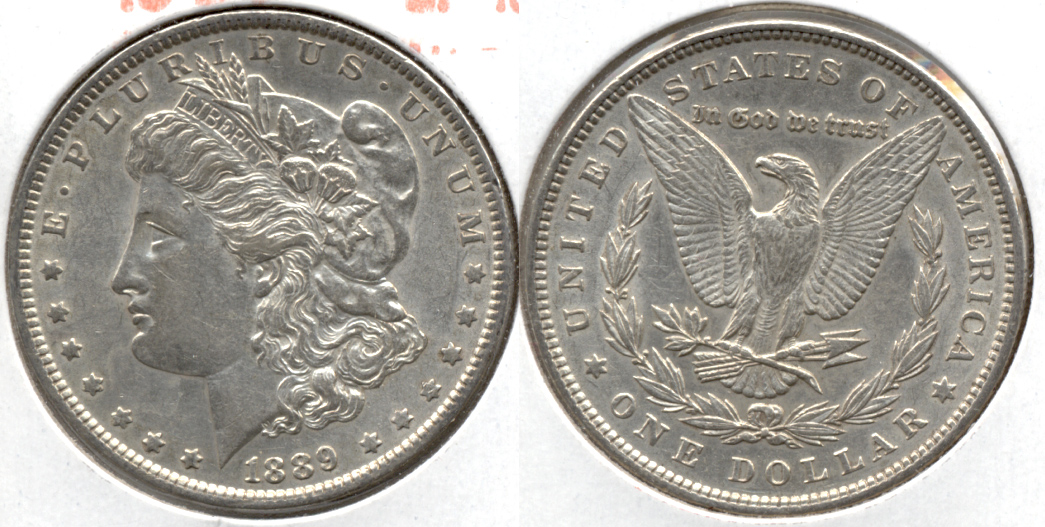 1889 Morgan Silver Dollar EF-45 w