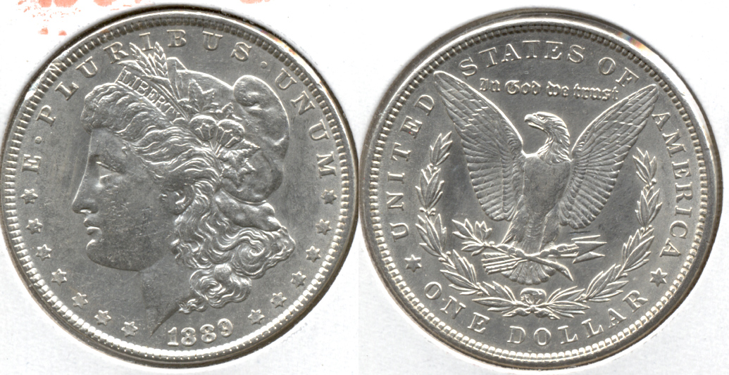 1889 Morgan Silver Dollar EF-45 y