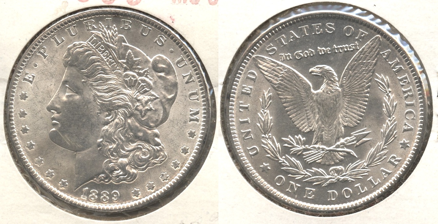 1889 Morgan Silver Dollar MS-61