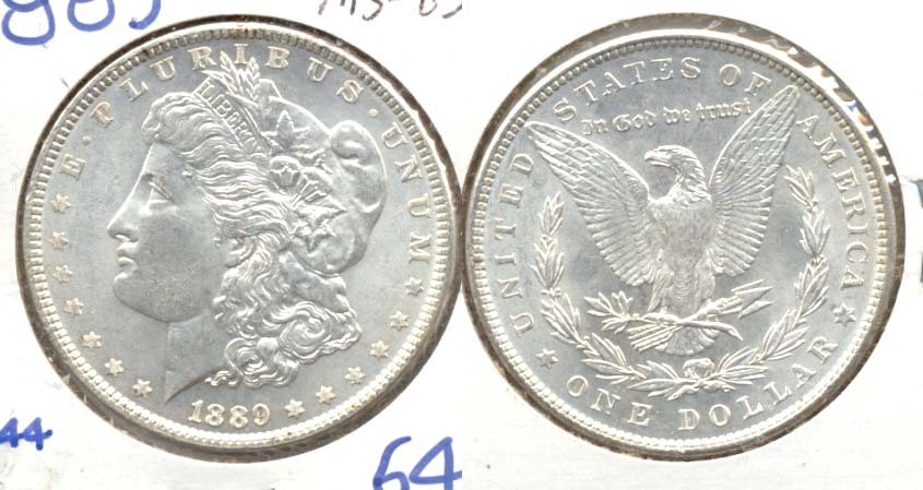 1889 Morgan Silver Dollar MS-63 c