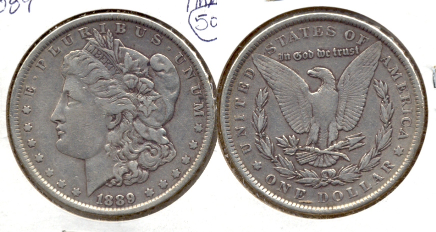 1889 Morgan Silver Dollar VF-20
