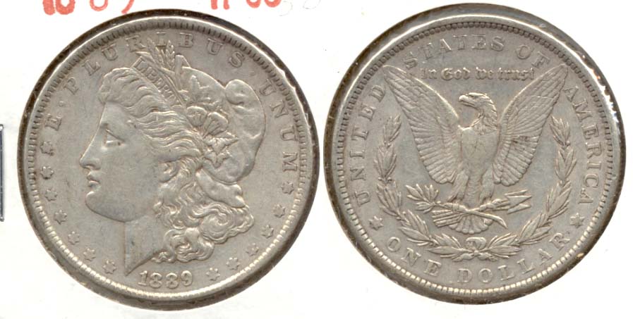 1889 Morgan Silver Dollar VF-30