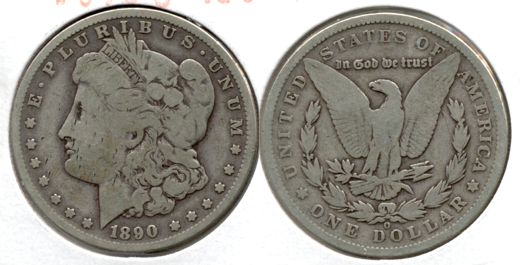 1890-O Morgan Silver Dollar Good-4