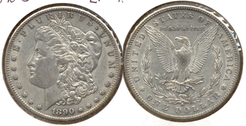 1890-S Morgan Silver Dollar EF-45