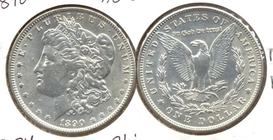 1890 Morgan Silver Dollar AU-50