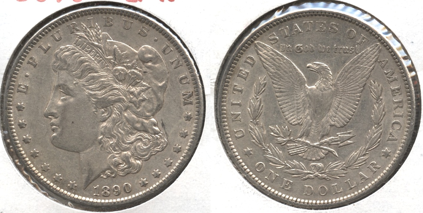 1890 Morgan Silver Dollar EF-40 #ai