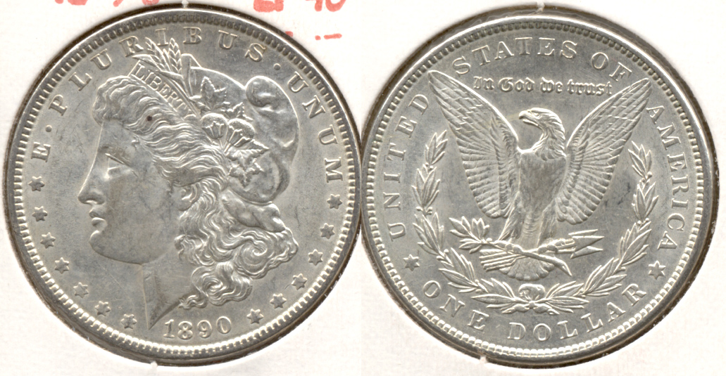 1890 Morgan Silver Dollar EF-40 s