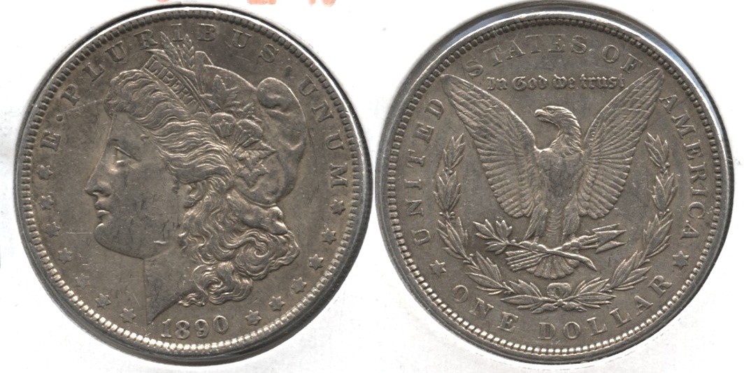 1890 Morgan Silver Dollar EF-40 #z