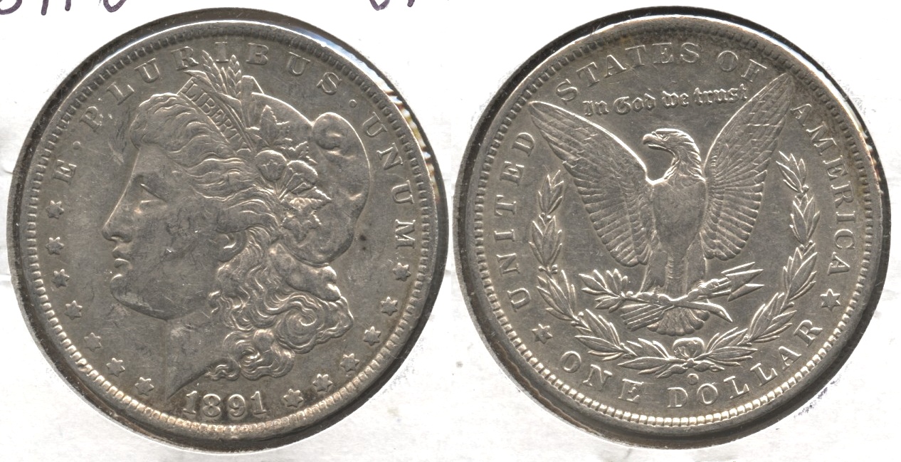 1891-O Morgan Silver Dollar VF-20 #b