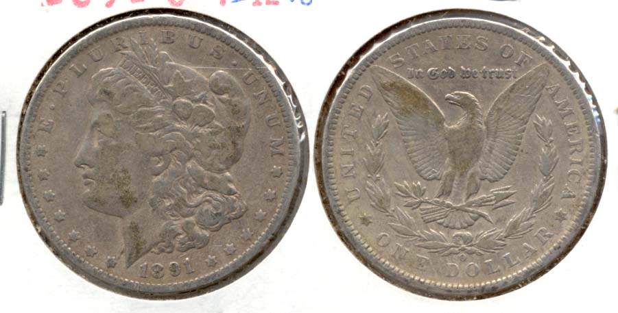 1891-O Morgan Silver Dollar VG-8