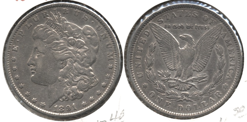 1891 Morgan Silver Dollar VF-20 i