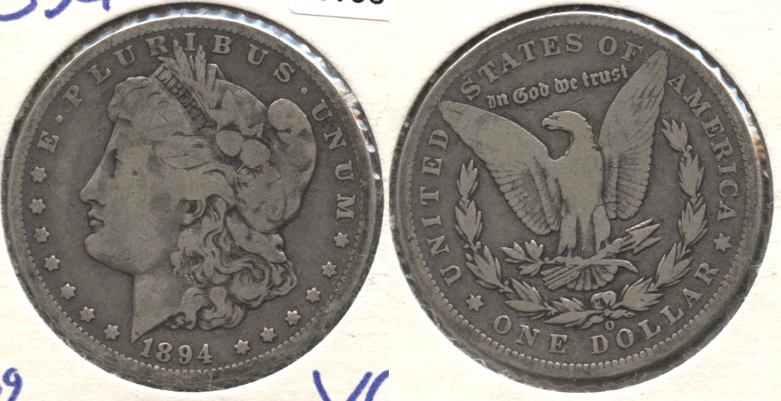 1894-O Morgan Silver Dollar Good-6