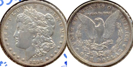1894-O Morgan Silver Dollar VF-20