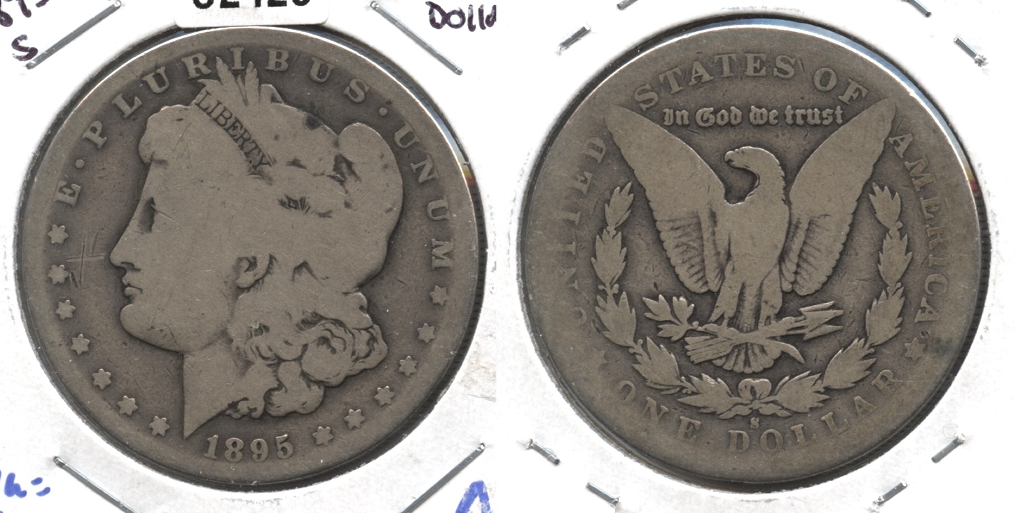 1895-S Morgan Silver Dollar AG-3