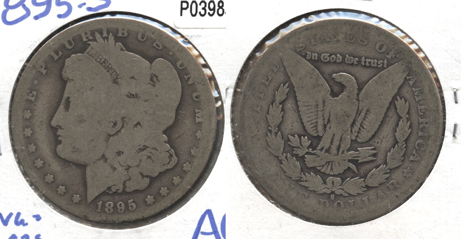 1895-S Morgan Silver Dollar AG-3 #a