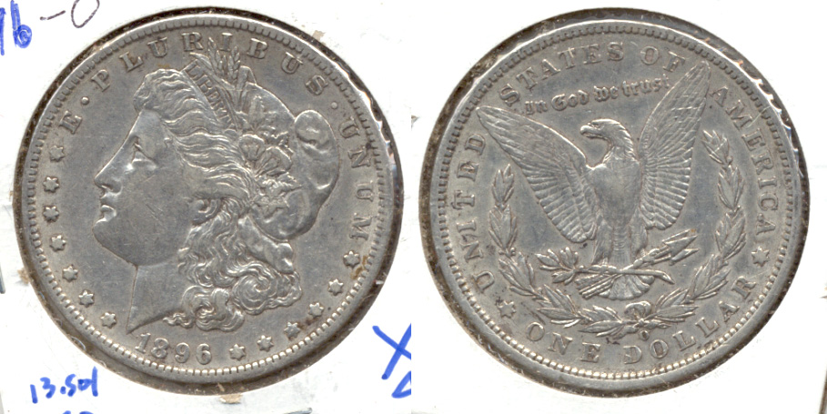 1896-O Morgan Silver Dollar EF-40
