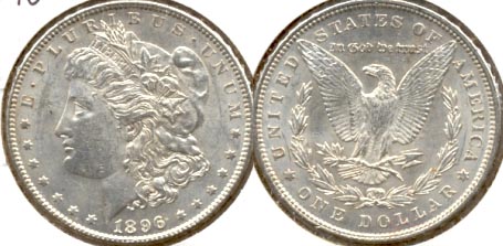 1896 Morgan Silver Dollar AU-55