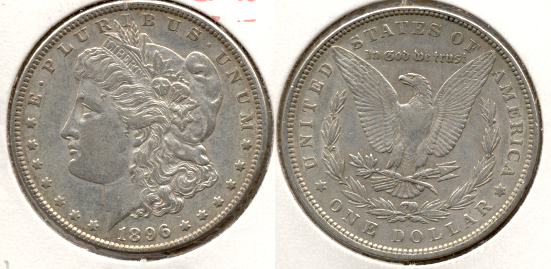 1896 Morgan Silver Dollar EF-40 ah