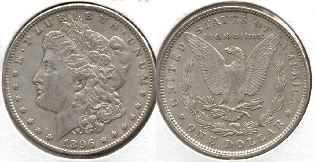 1896 Morgan Silver Dollar EF-40 ai