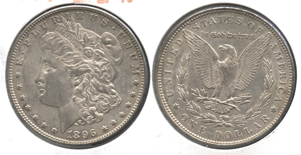 1896 Morgan Silver Dollar EF-40 #an