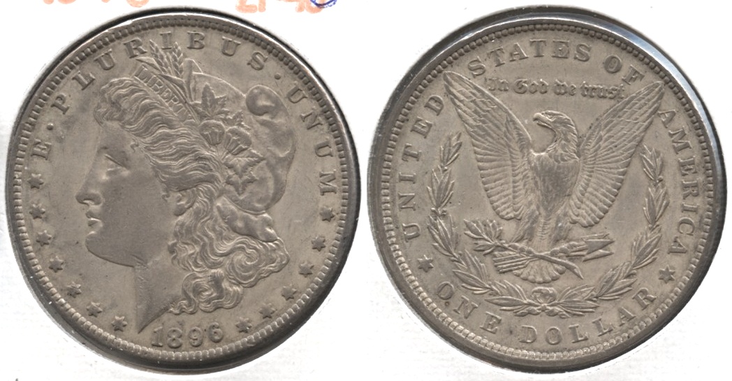 1896 Morgan Silver Dollar EF-40 #at