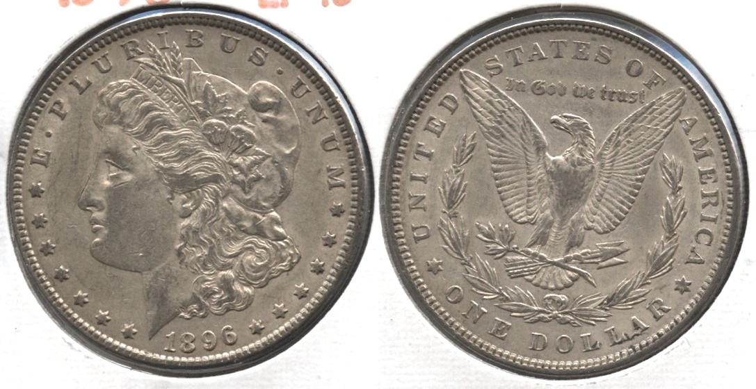 1896 Morgan Silver Dollar EF-40 #au