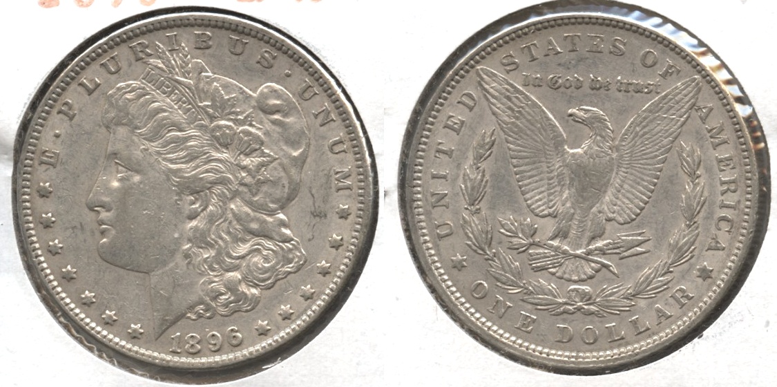 1896 Morgan Silver Dollar EF-40 #av