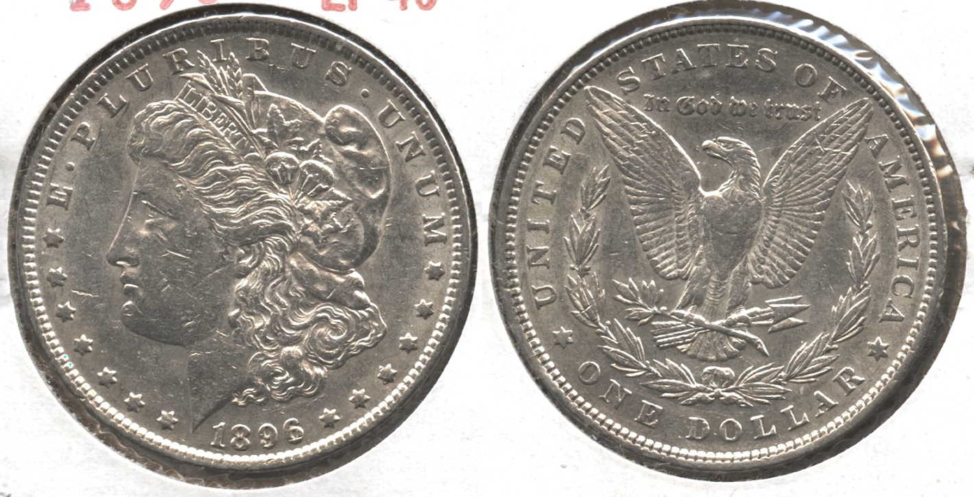 1896 Morgan Silver Dollar EF-40 #ay