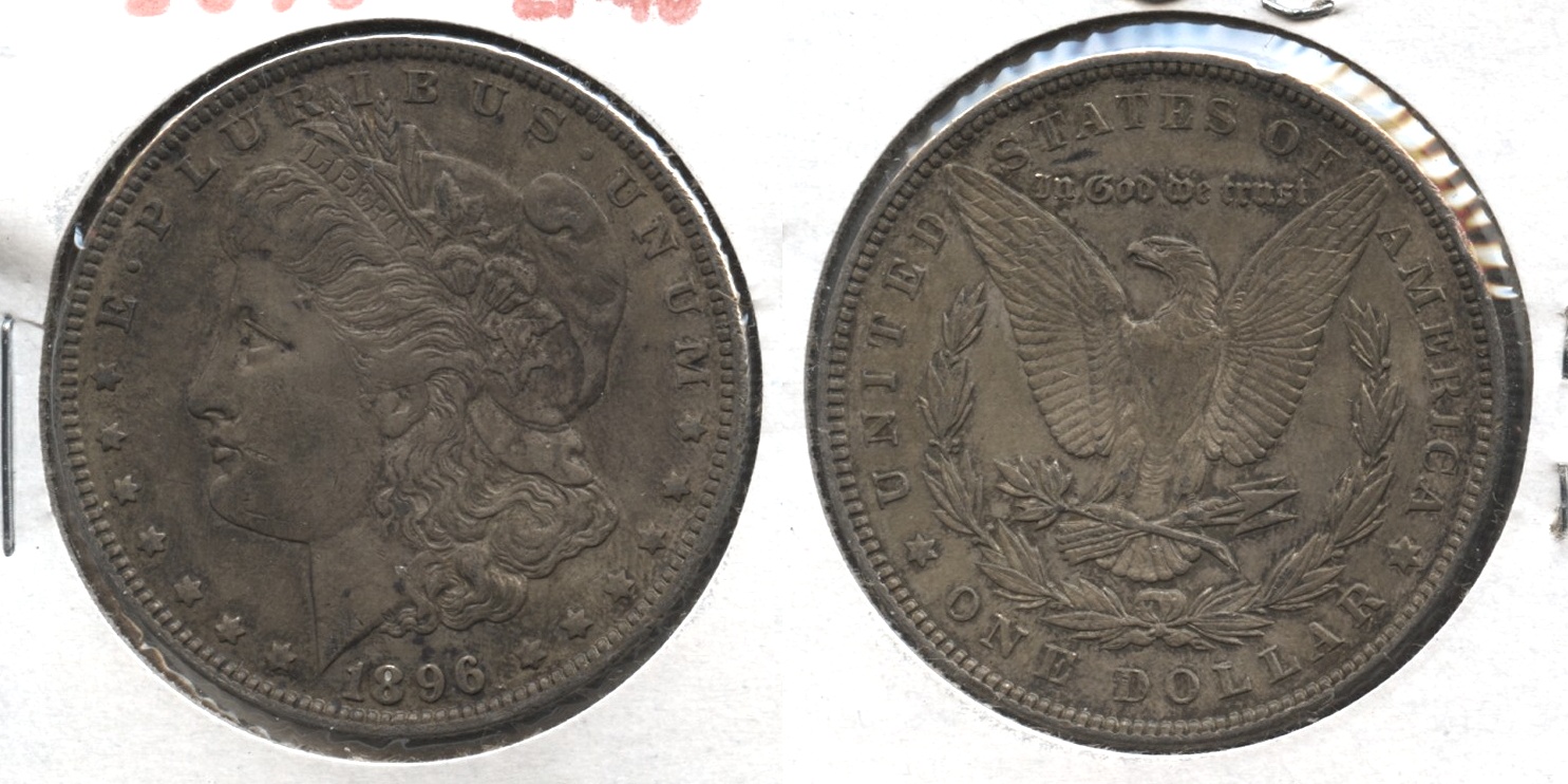 1896 Morgan Silver Dollar EF-40 #az